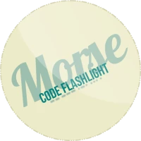 Morse code flashlight
