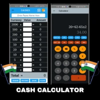 Cash Counter and Calculator